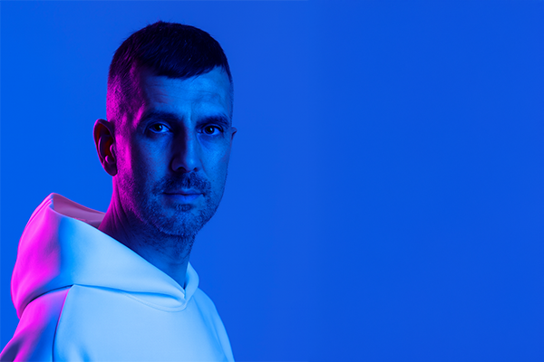 Portrait of Peter, product designer, representing digital twin support in design and manufacturability