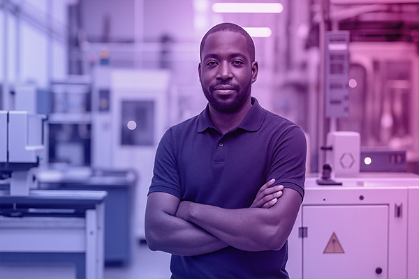 Portrait of Carsten, CAM Programmer, representing toolpath optimization with gemineers Digital Twin platform