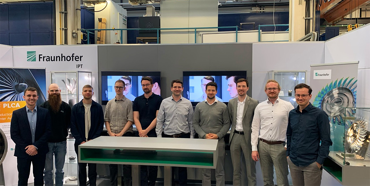 FL.IN.NRW research project gemineers project partners at kickoff event at Fraunhofer IPT in Aachen