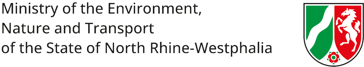 Funding logo of the Ministry of Economic Affairs, Industry, Climate Action and Energy of the State of North Rhine-Westphalia for the DigitalTwin.NRW project