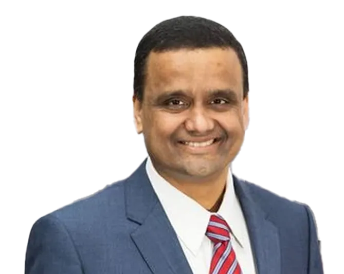 smiling executive