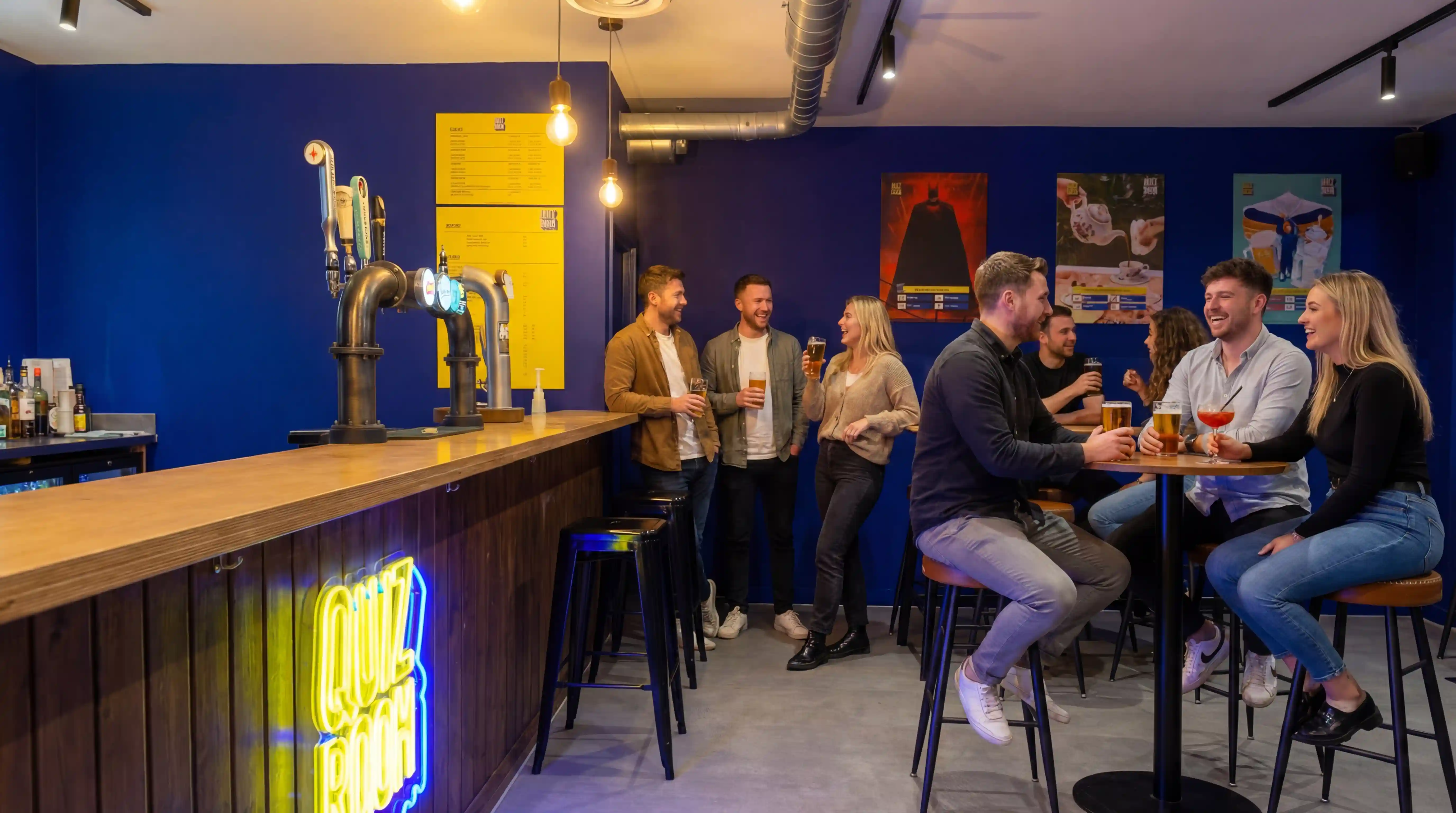 Kids at Quiz Room UK