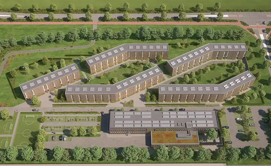 Belgische innovatie zet stap naar Nederland: 6000 m² circulair dak