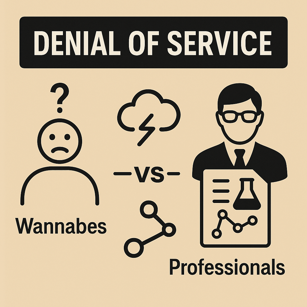 Denial Of Service, between Wannabes' outdated myth and Professionals' sciences. By CEO of TIA
