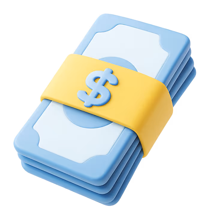 3d model of money