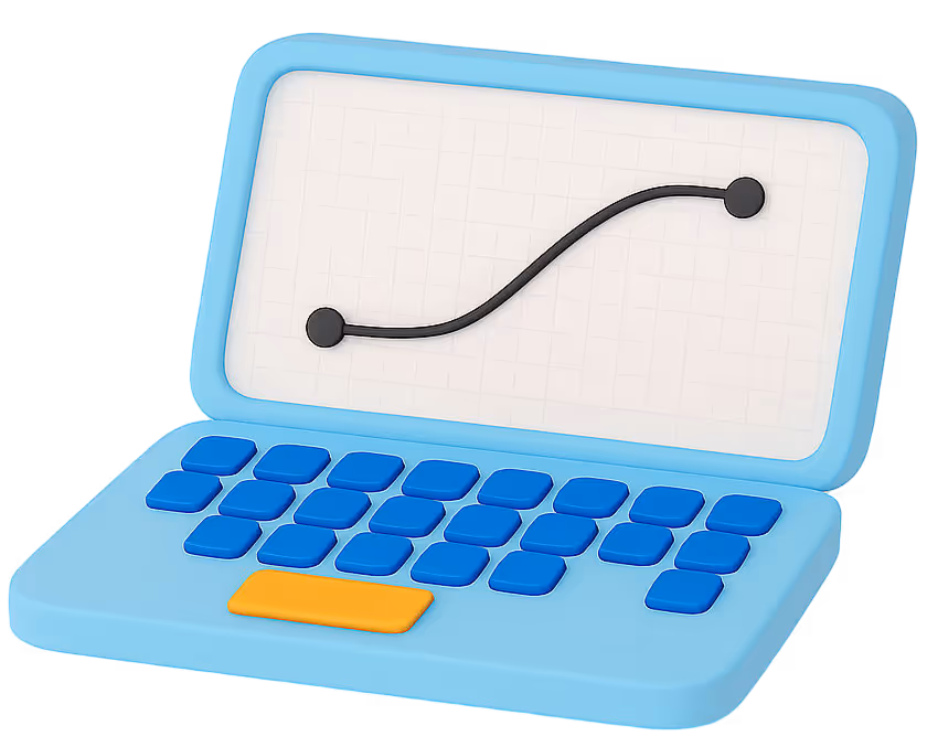 3d model of computer