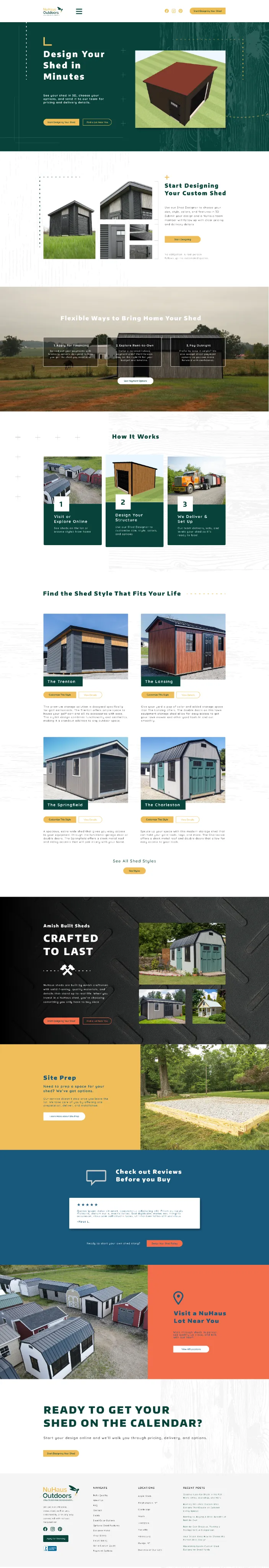 nuhaus outdoors homepage