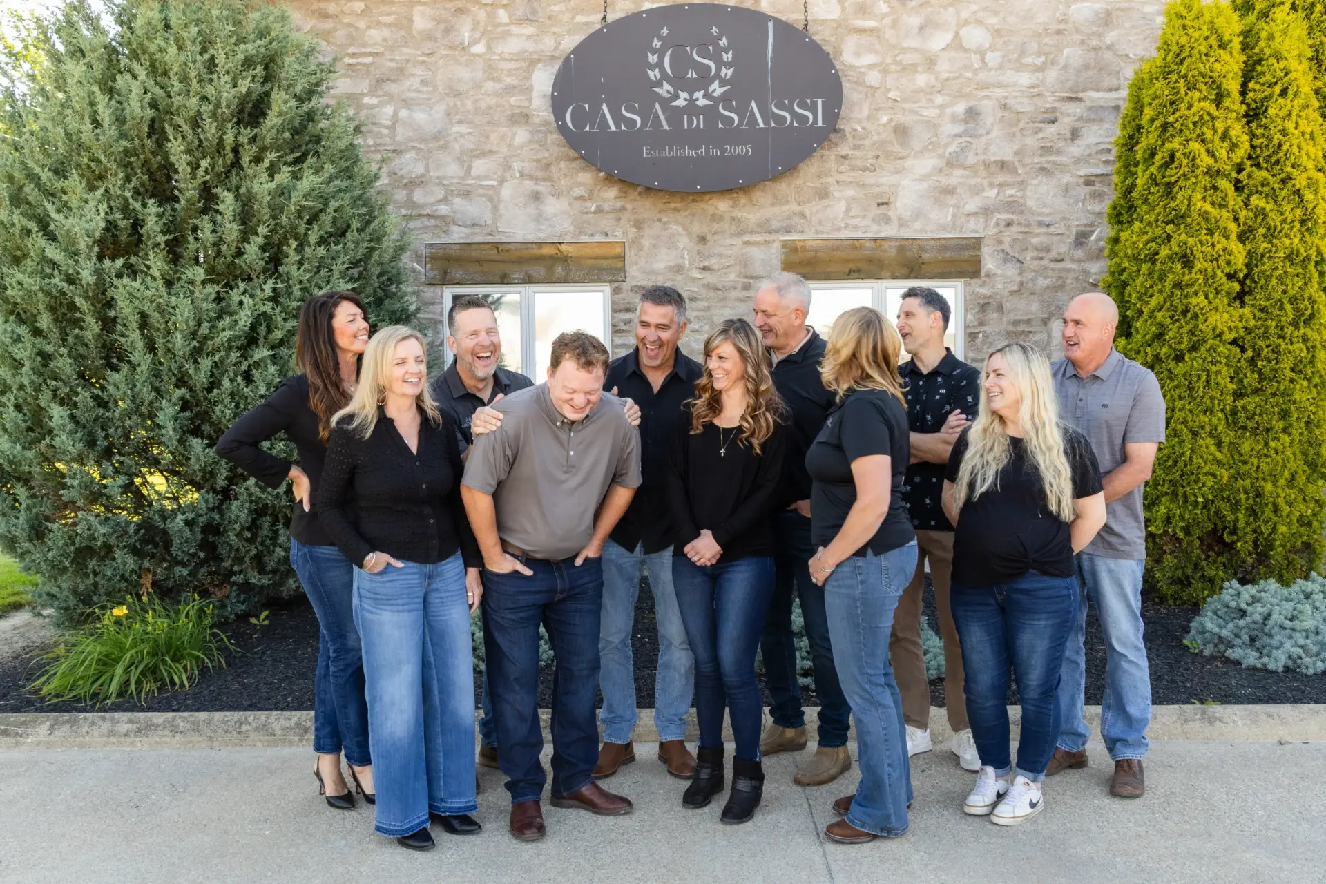 casa team outside photo