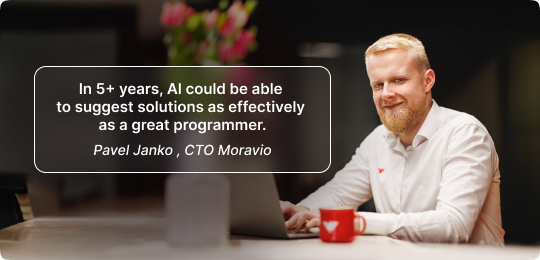 forecast of vibe coding software development from Pavel
