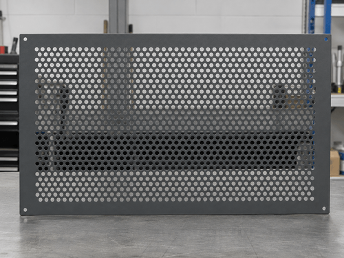 Grille perforée – réalisation Tolery