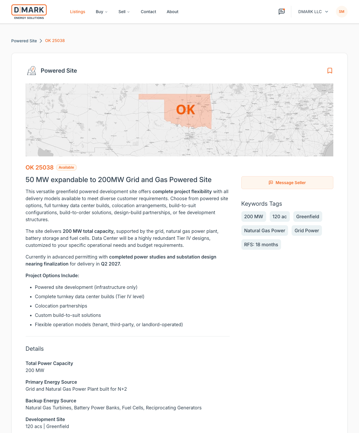 DMARK Listing Image