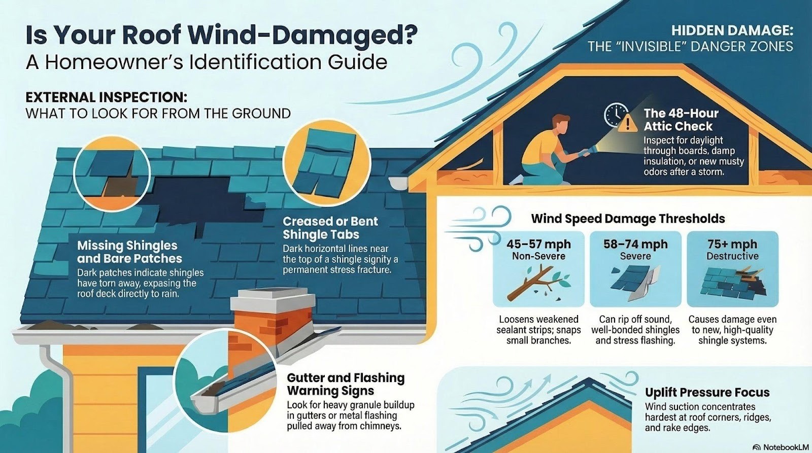 Is Your Roof Wind-Damaged? A Homeowner's Identification Guide