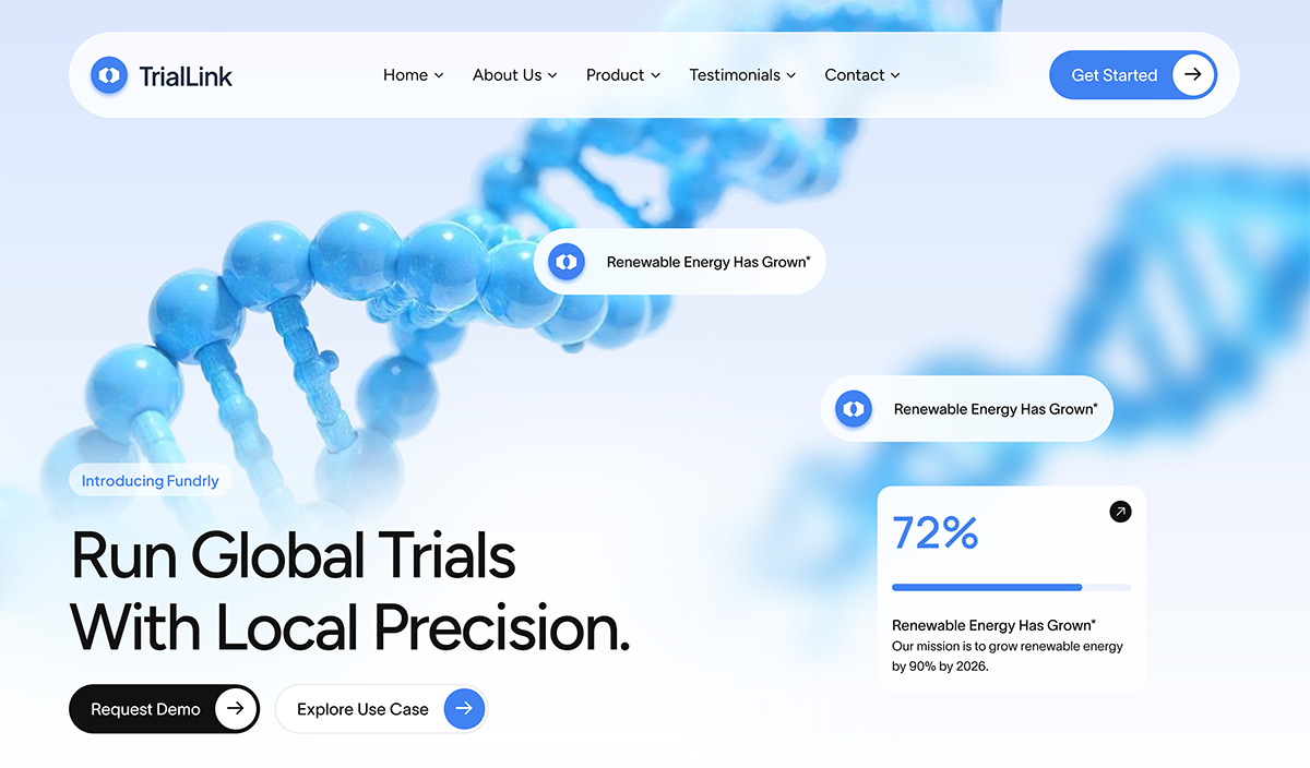 User-centric web design with advanced UI/UX for medical practices