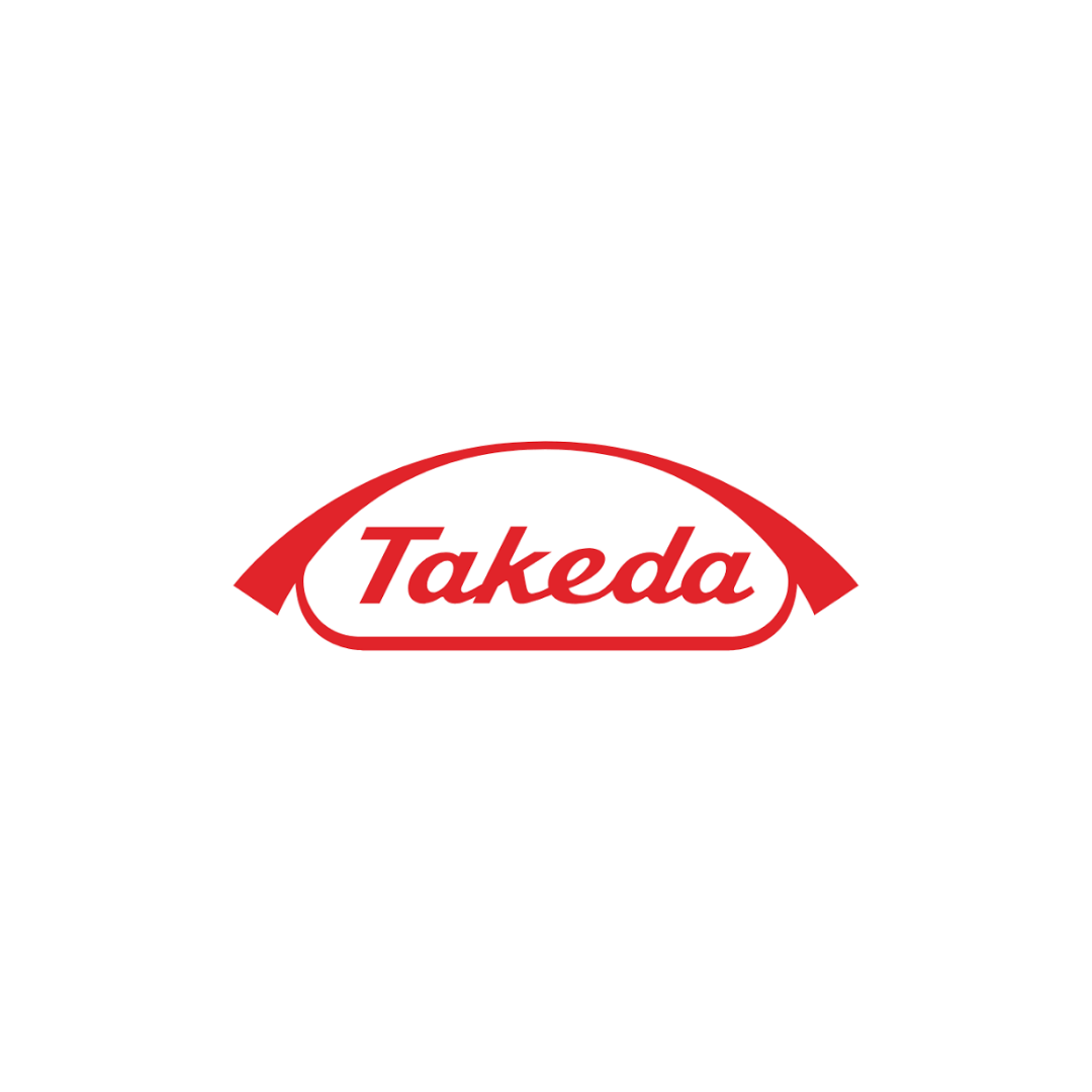 Takeda logo.