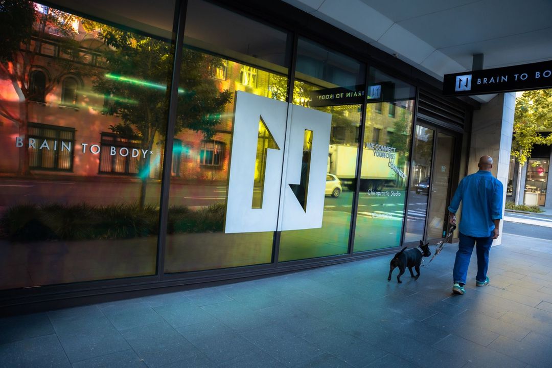 BRAIN TO BODY® storefront at Central Park, Chippendale, Sydney