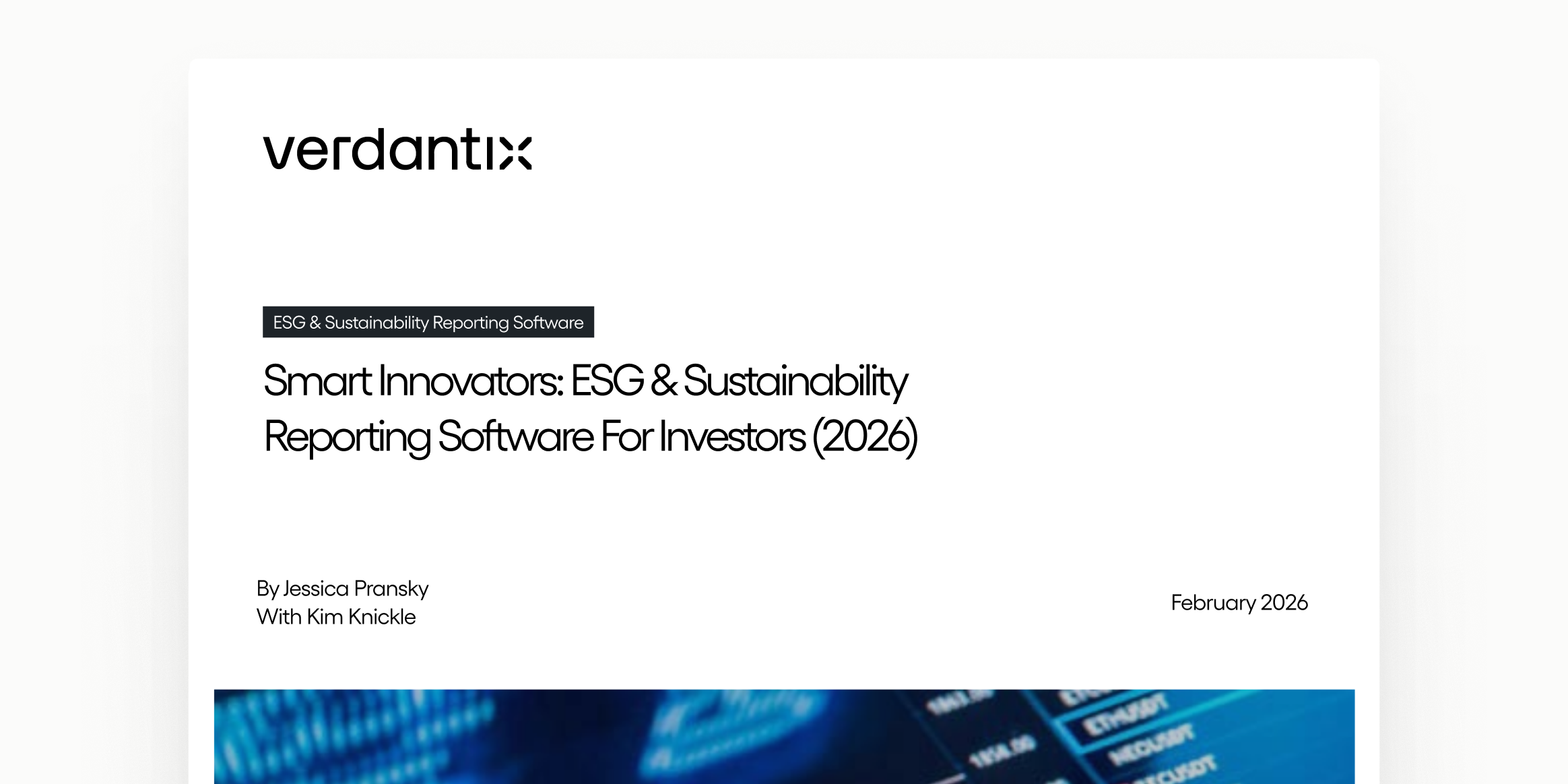 Gravity Recognized for Market-Leading Capabilities in Sustainability Reporting Software for Investors