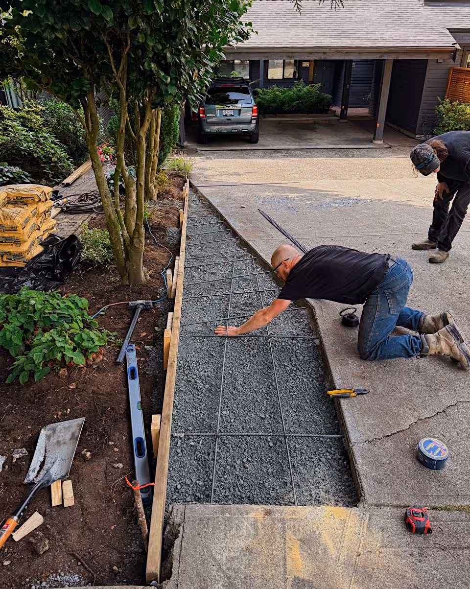 Structural concrete cutting for door and window openings.