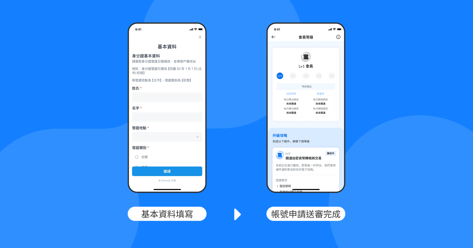 ZONE Wallet 開戶指南-基本資料撰寫