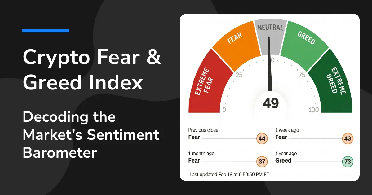 Crypto Fear & Greed Index:Decoding the Market’s Sentiment Barometer