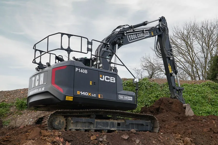 Black to the future: Tool Care Hire adds JCB X series machines