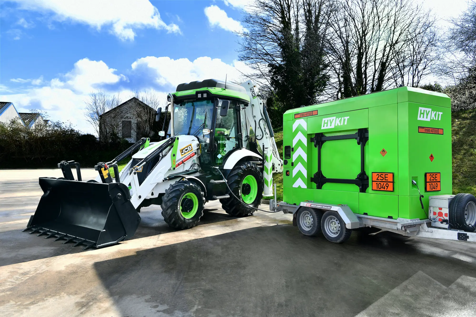 JCB Mobile Hydrogen Refueller