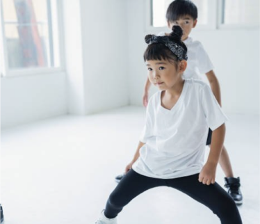 Girl dancing