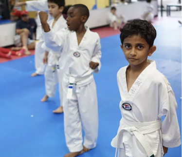 Judo Students