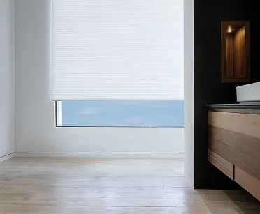A picture of electric cellular blinds