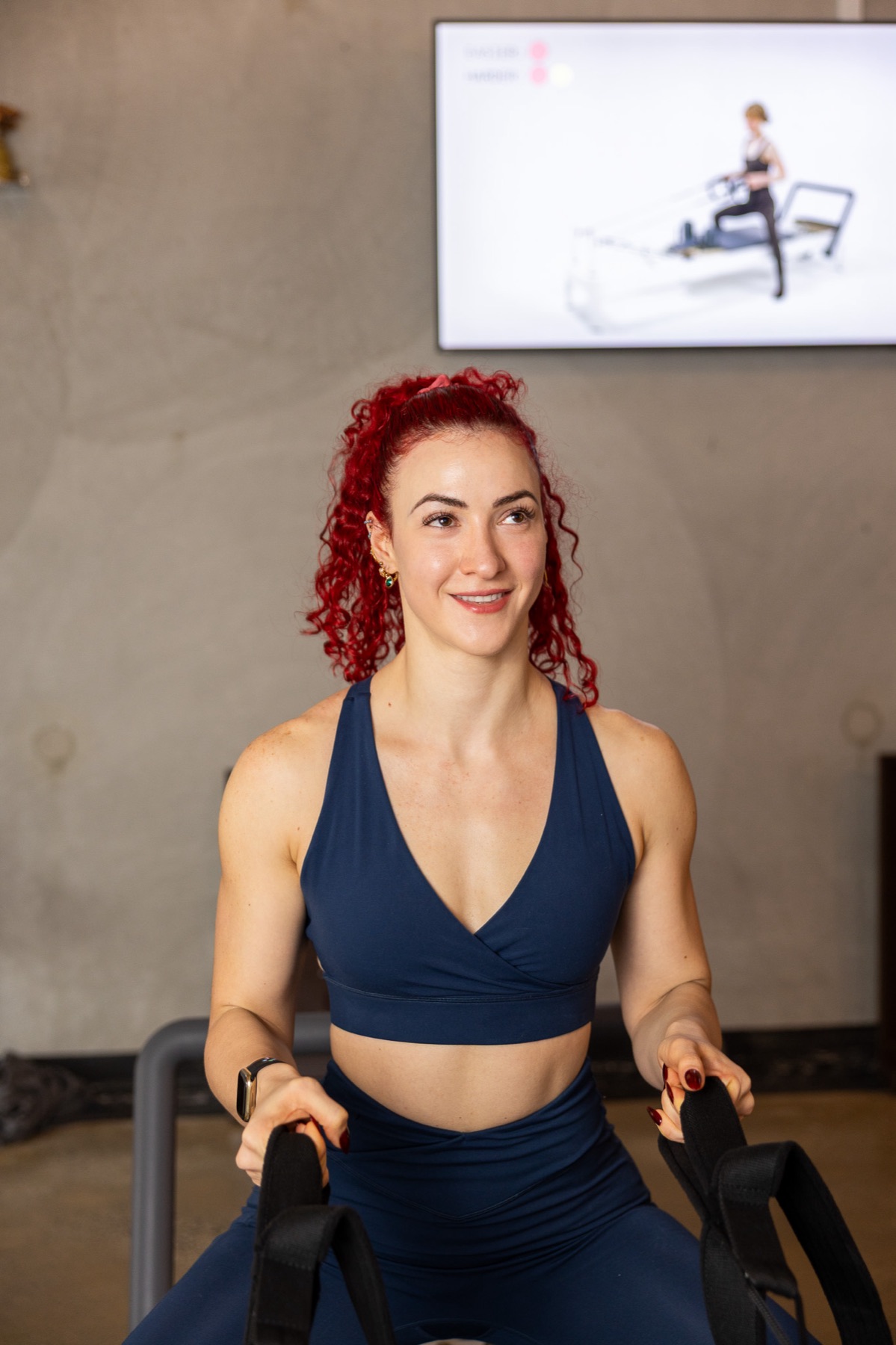 A member on the reformer at Brunswick