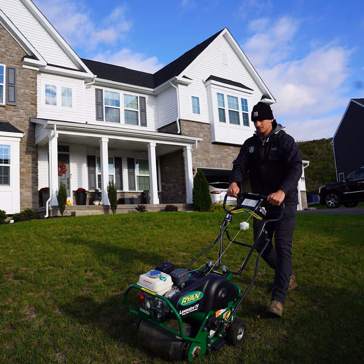 Backyard landscaping and outdoor upgrades by A&J Lawn Pros LLC Greater Pittsburgh, PA