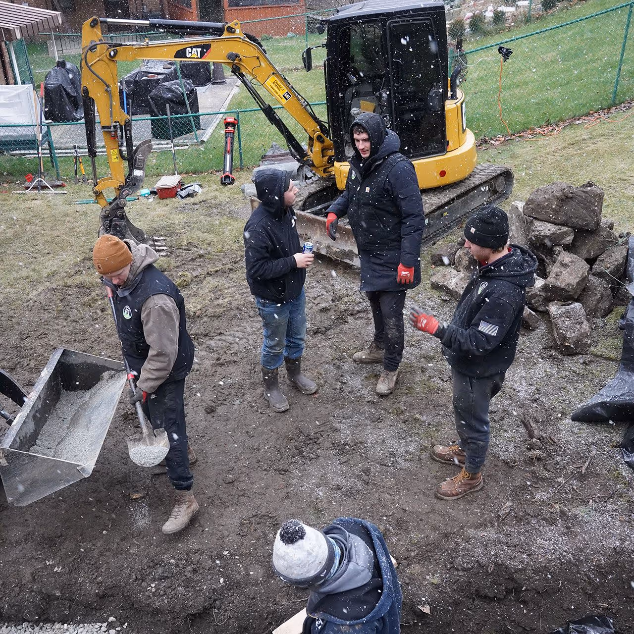 Excavation services by A&J Lawn Pros LLC in Greater Pittsburgh, PA