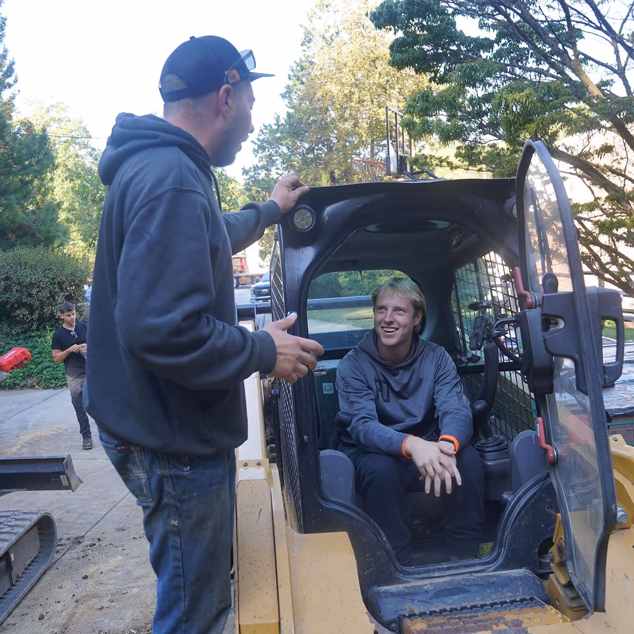 excavation and land grading service by A&J Lawn Pros