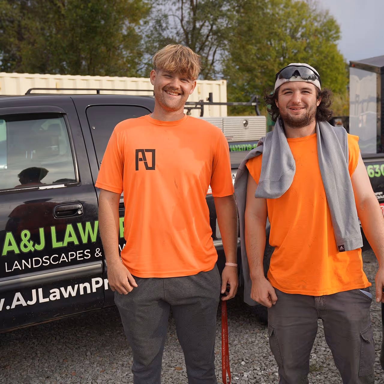 A&J Lawn Pros LLC professional lawn care team serving Greater Pittsburgh PA