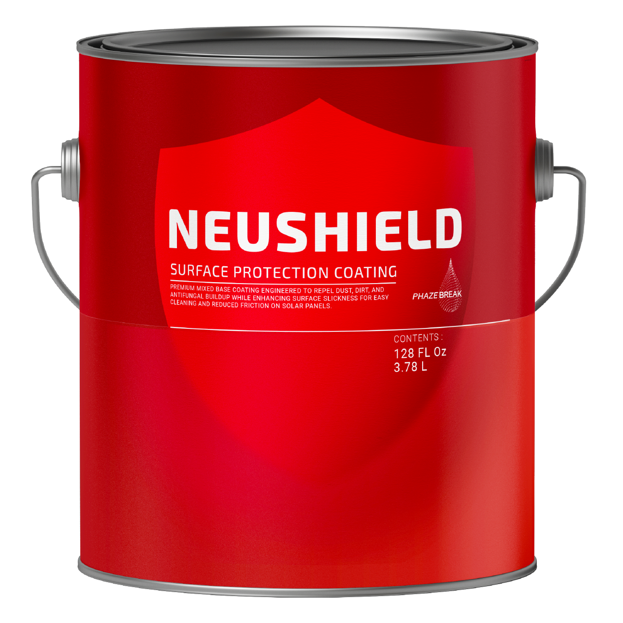 A can of NEUSHIELD shown head on