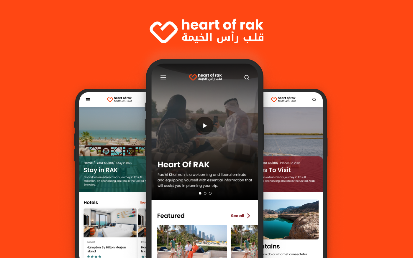 Heart of RAK Website