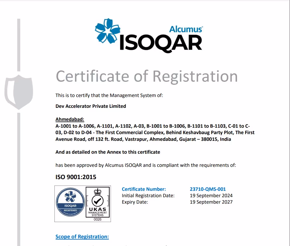 23710 ISO 9001 Certificate