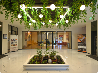 DevX’s Artful Office Lounge Area Designed by Phi Designs 