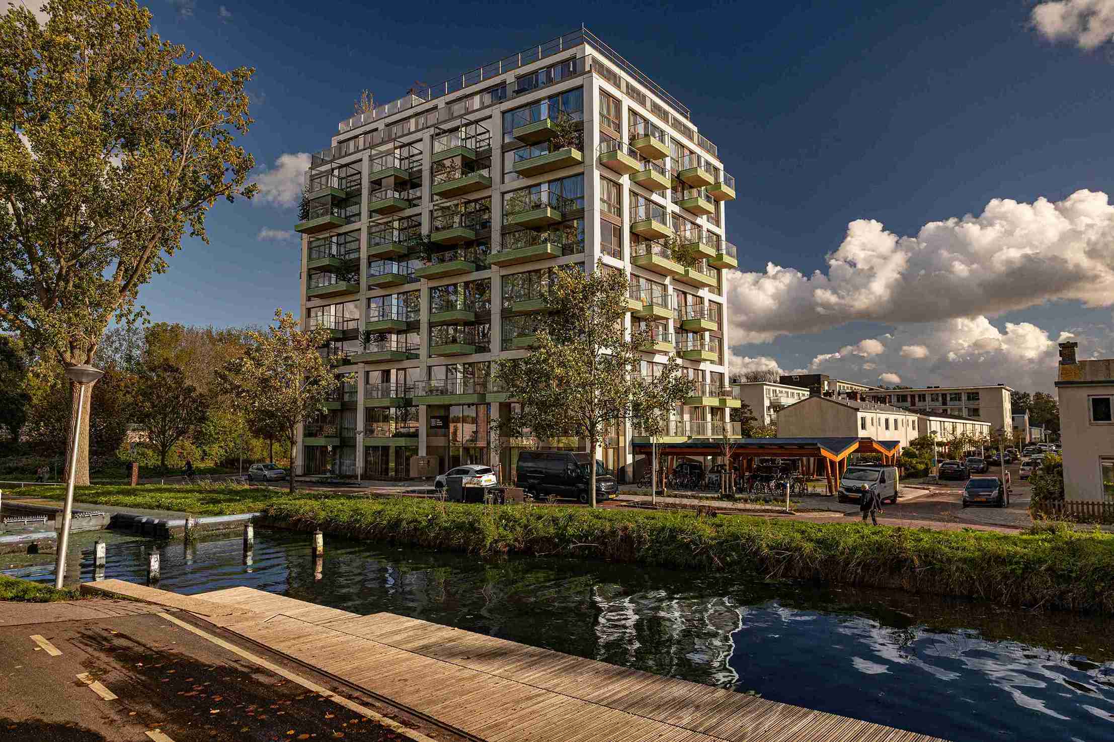 The Urban Woods timber residential building in Delft, designed by Urban Climate Architects