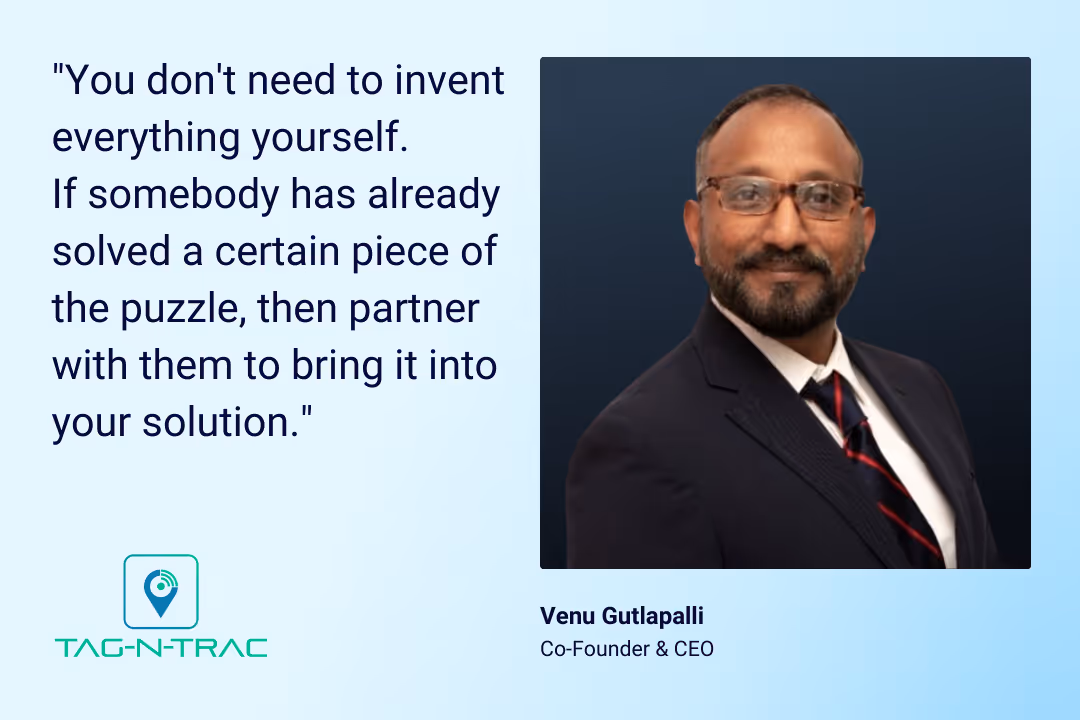 The DTC Interview: Tag-n-Trac’s Venu Gutlapalli