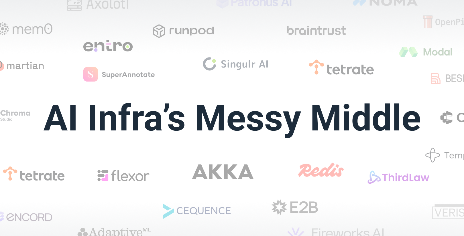 How AI Infra's "Messy Middle" technologies found its stride