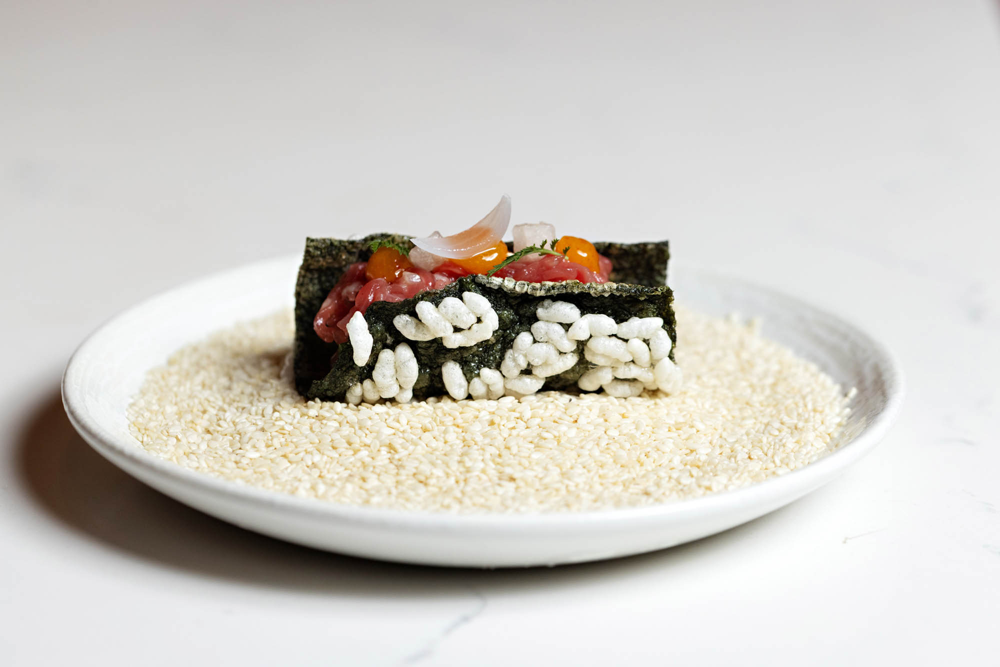 Plated dish at No Vacancy, Ossington Avenue