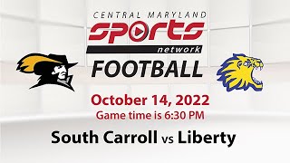 South Carroll At Liberty Football 10-14-2022