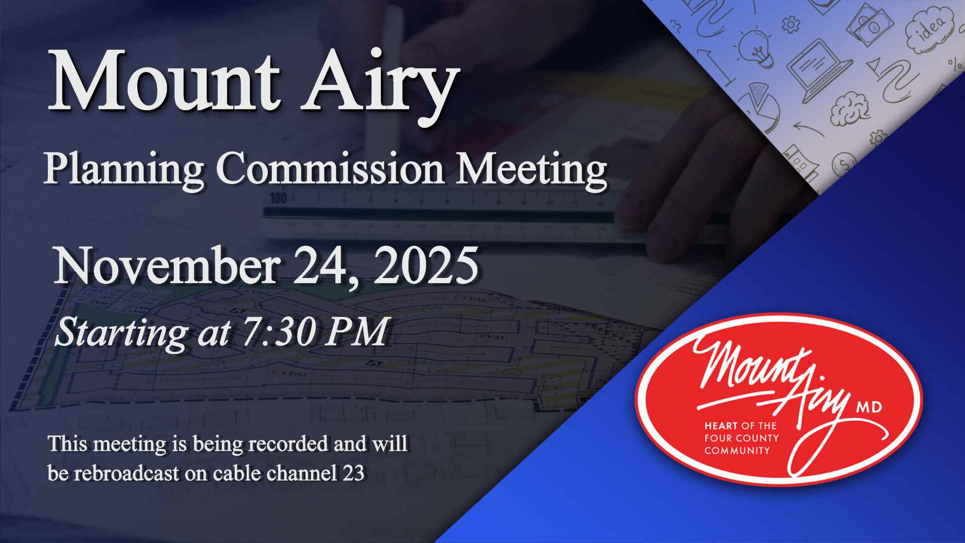 Mount Airy Planning Commission Meeting 11-24-2025