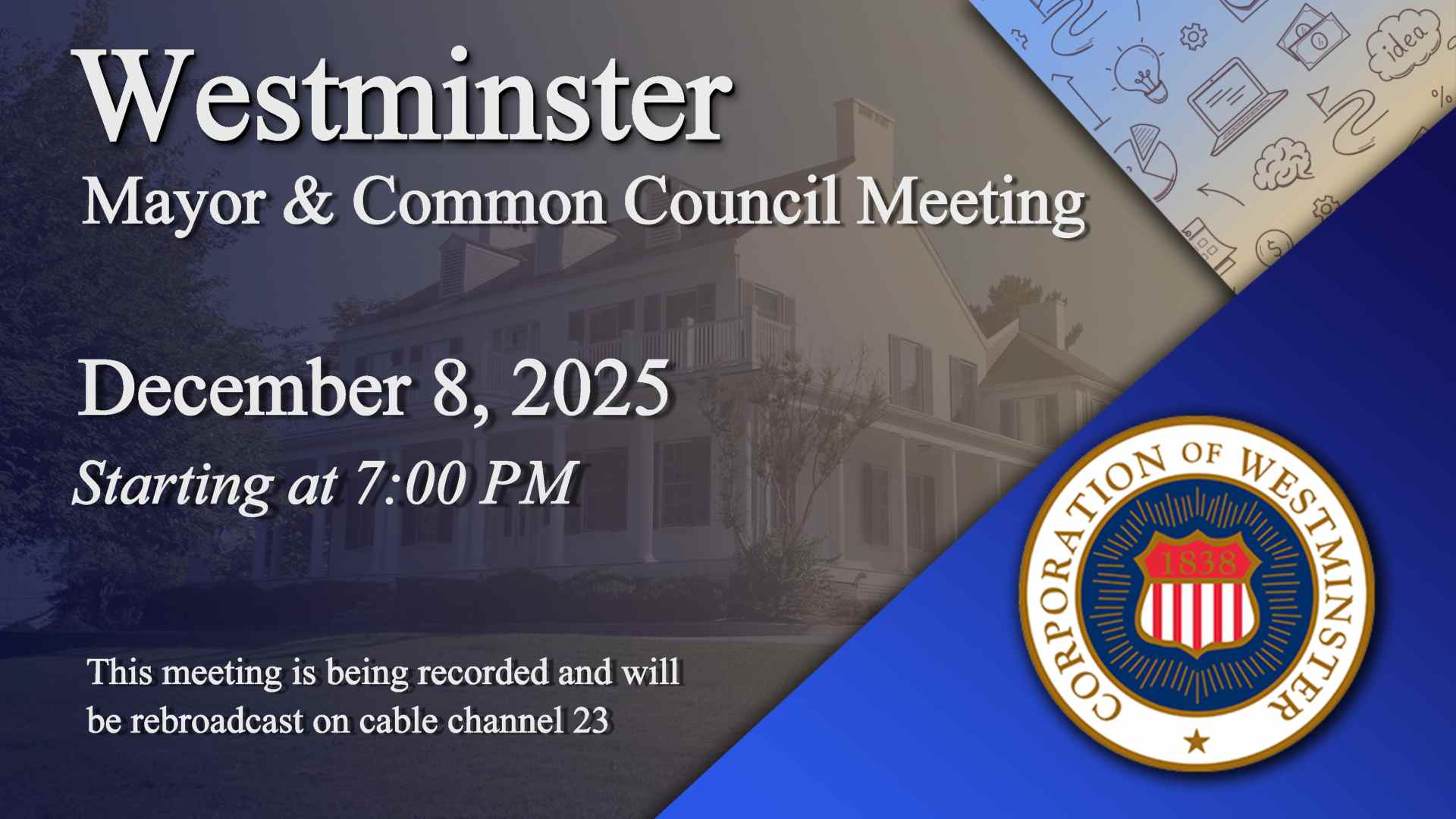 Westminster Mayor And City Council Meeting 12-8-2025