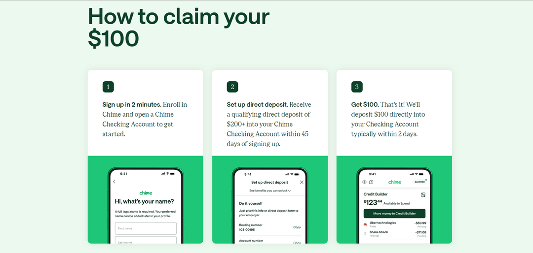 Chime Referral Code Get 100 SignUp Bonus ReferralCodes.me