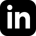 LinkedIn icon.