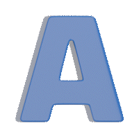 Rotating Letter A Emoji