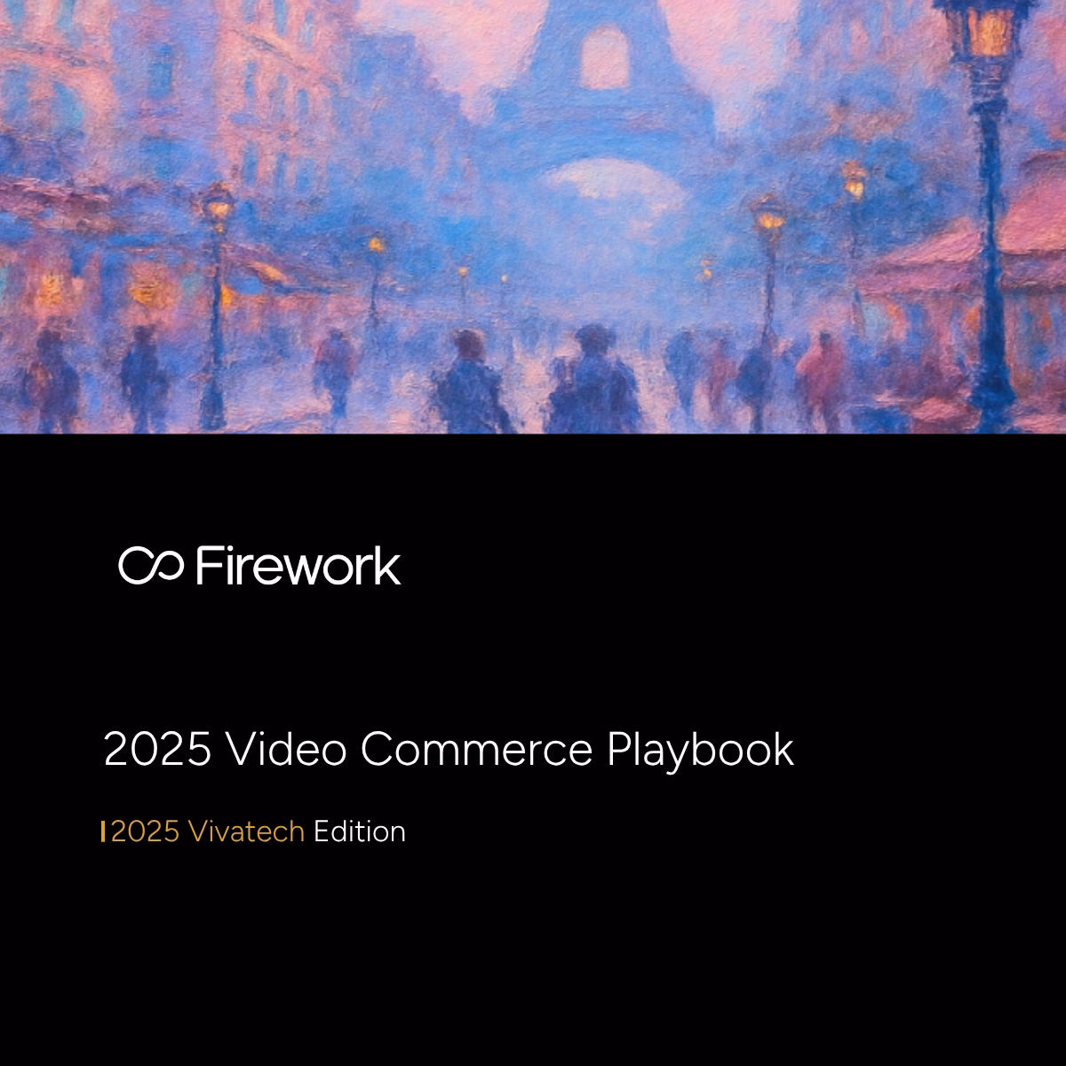 VivaTech Playbook 2025 Cover photo. An illustration of people walking in Paris.