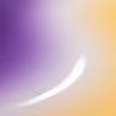 Abstract gradient background blending purple, white, and yellow colors with a curved white streak.