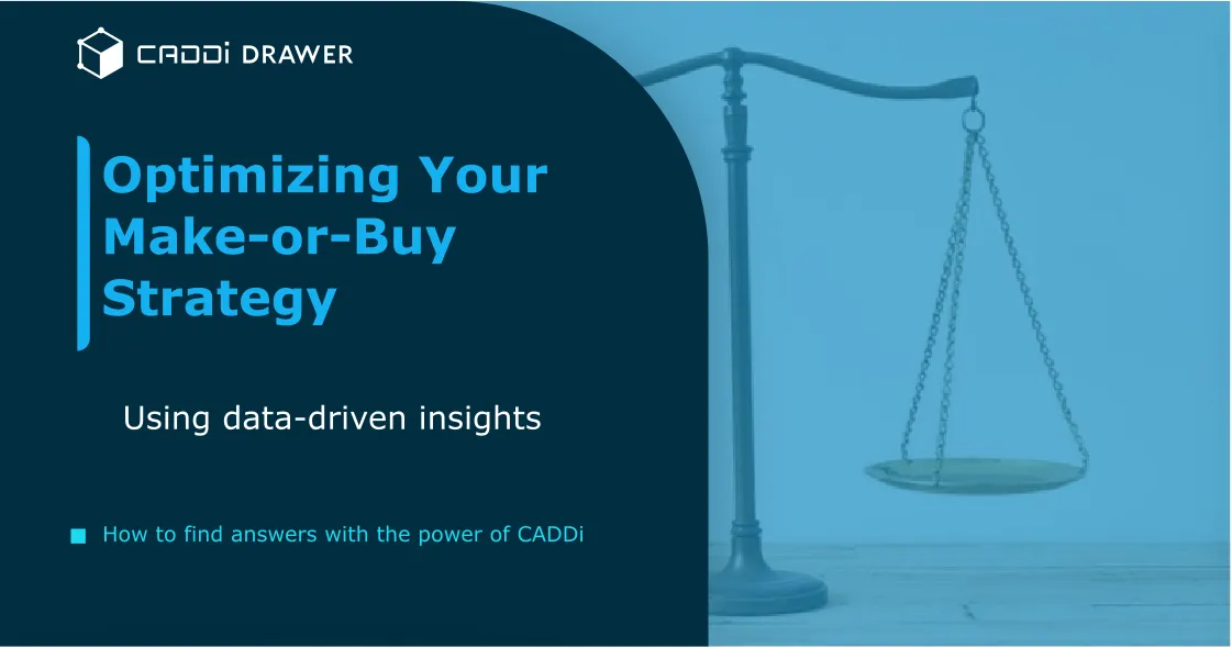 Optimizing Your Make-or-Buy Strategy with Data-Driven Insights